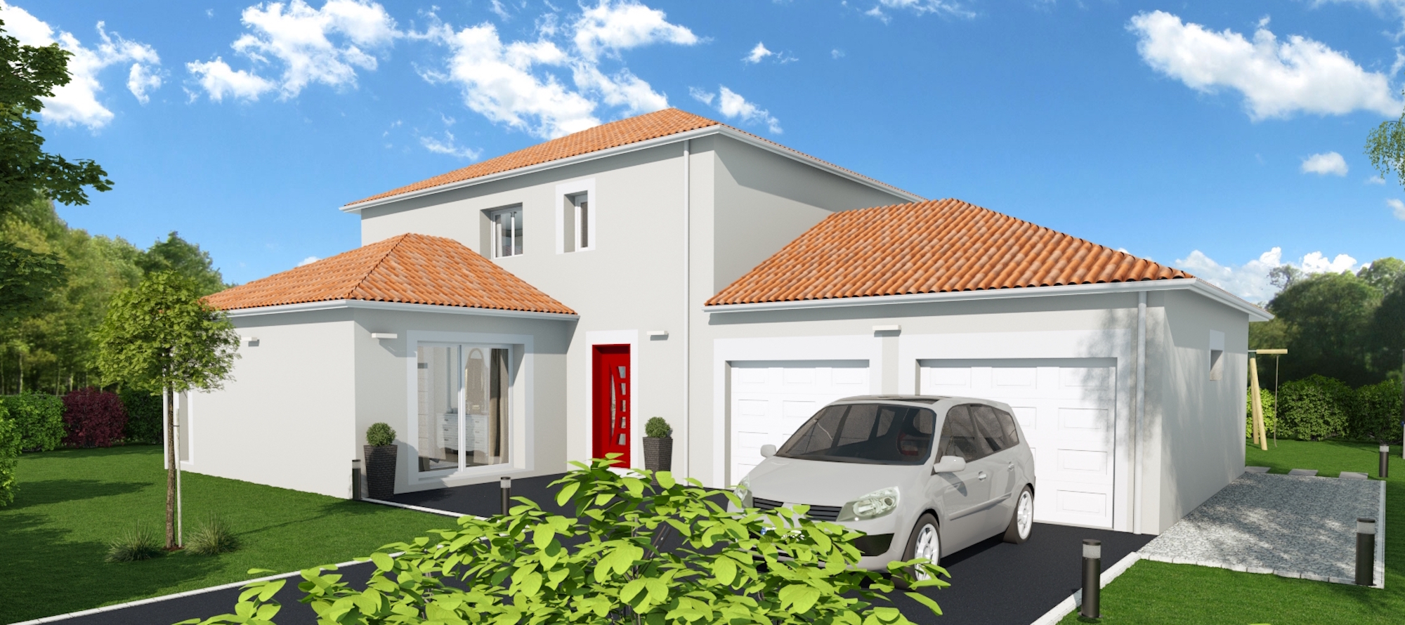 Ligne traditionnelle maison individuelle traditionnelle