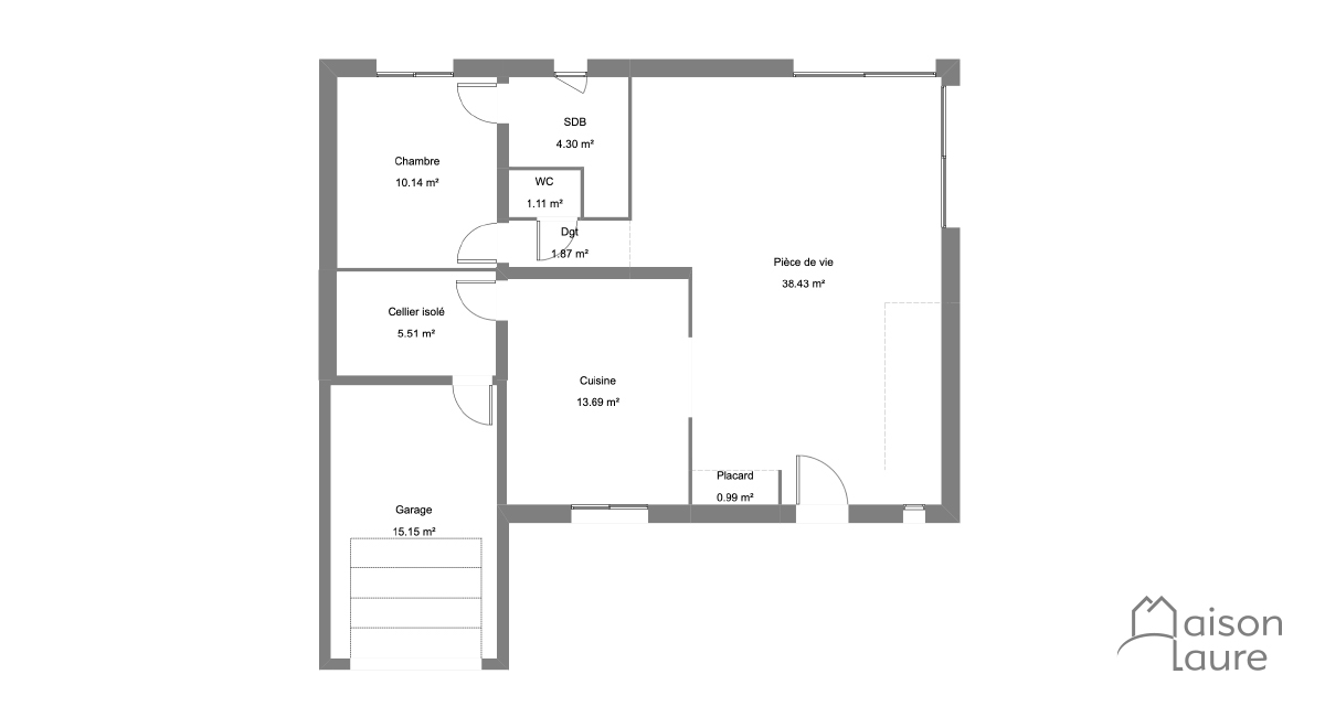 Plan de maison 120 m2