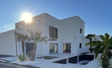 Maison toiture terrasse