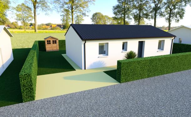 TERRAIN+MAISON