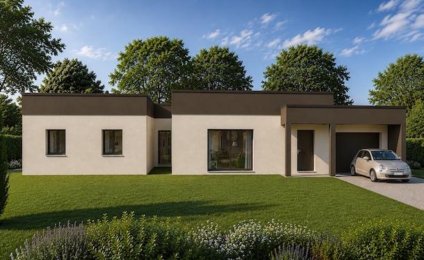 Maison toit plat Luxea 2