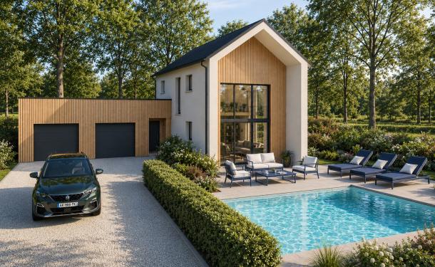 Maison Design de style Scandinave