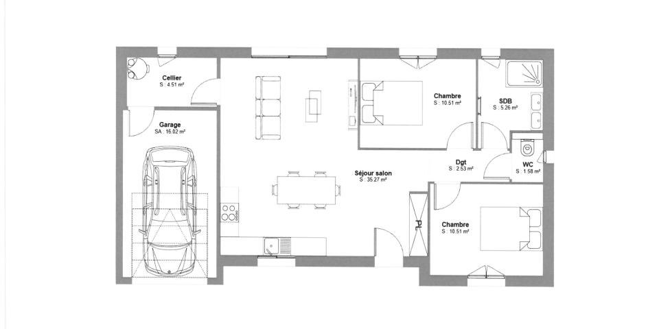 Plan intérieur
